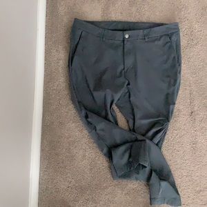 Lulu lemon men abc pant 34-36 gray. Worn handful of times